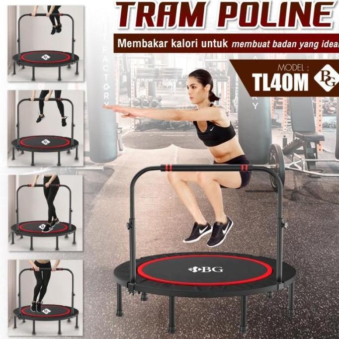 TRAMPOLIN / TRAMPOLINE / ALAT LOMPAT BESAR MODEL TL-40M, TL-50