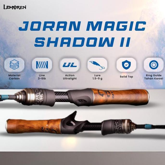 Pesca - Ghosthunter Lemoren Joran Rod Pancing Ul Moying Iii Ultra-Light Jp038