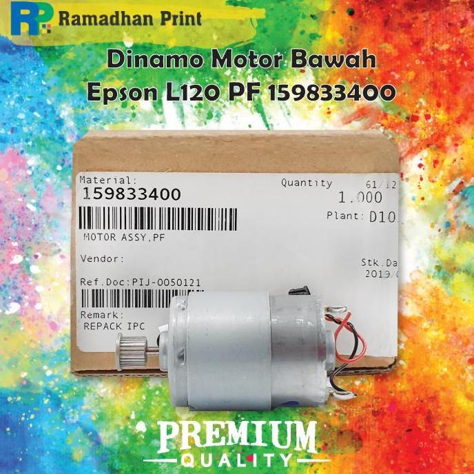 Dinamo PF Bawah Motor Epson Printer L120 L130 L220 159833400 Bekas