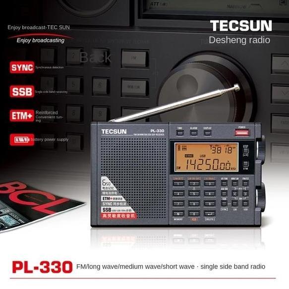 Radio Tecsun Pl330 Tecsun Pl-330 Original Full Band Digital Lithium
