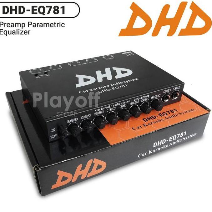Parametric Equalizer Preamp Karaoke Mobil DHD EQ781