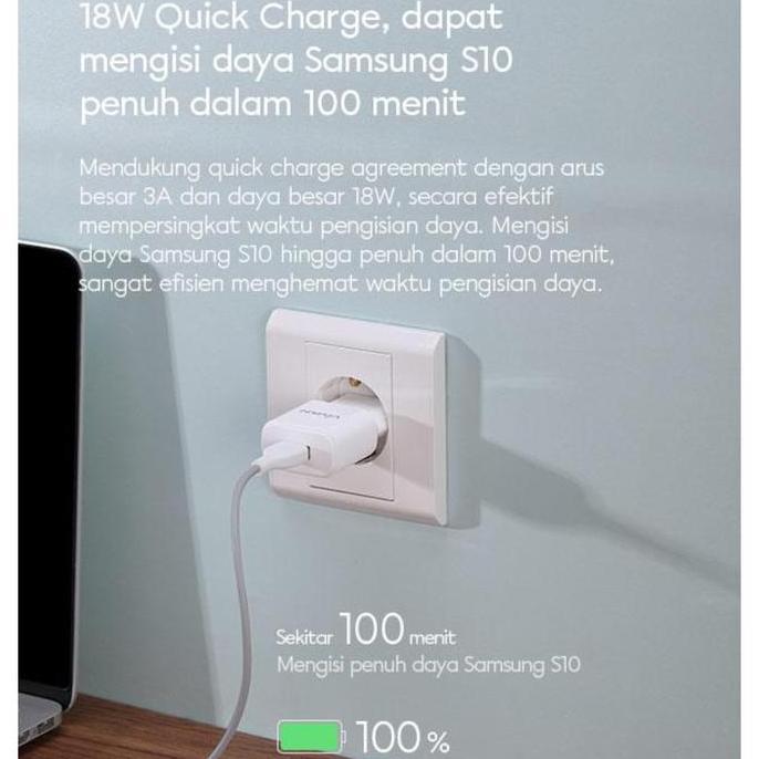 Chip- Vivan Charger Power Oval Support Quick Charger 3.0 18W