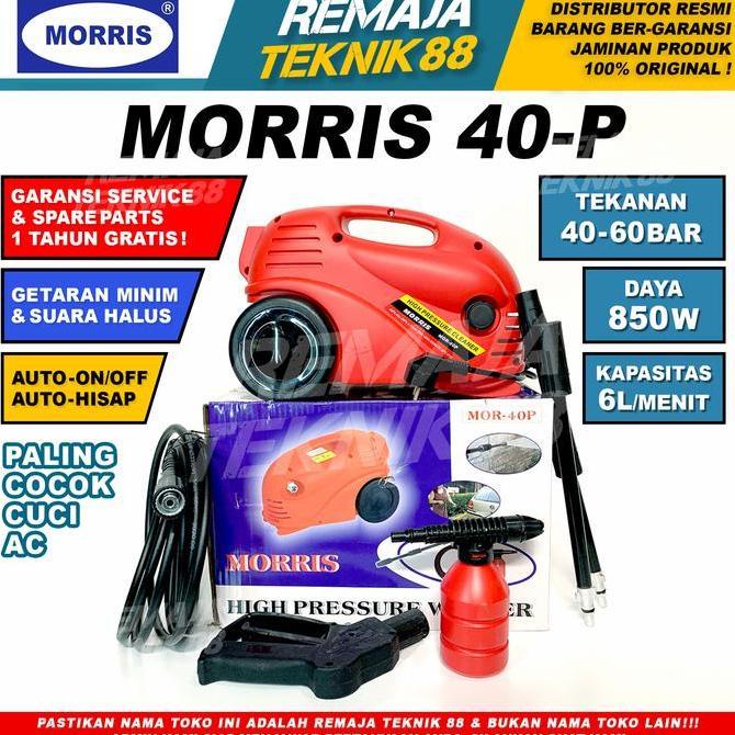 MESIN CUCI MOBIL MOTOR / STEAM AC / JET CLEANER / MORRIS 40P