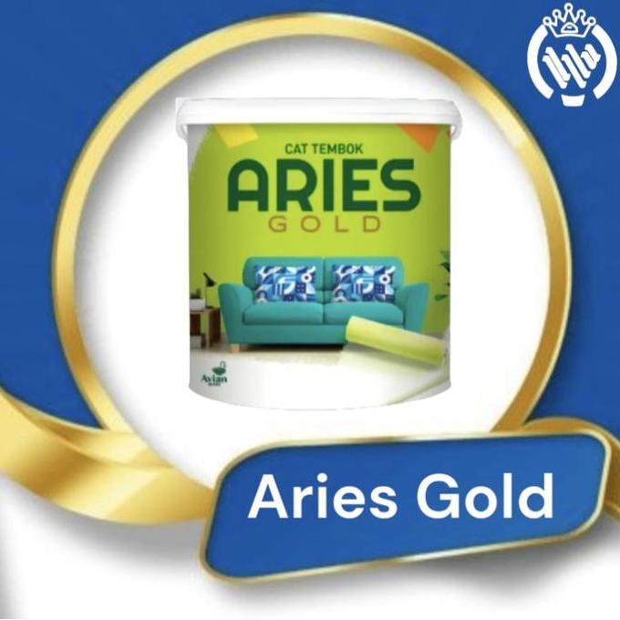 Cat Tembok Aries Gold 1 Kg