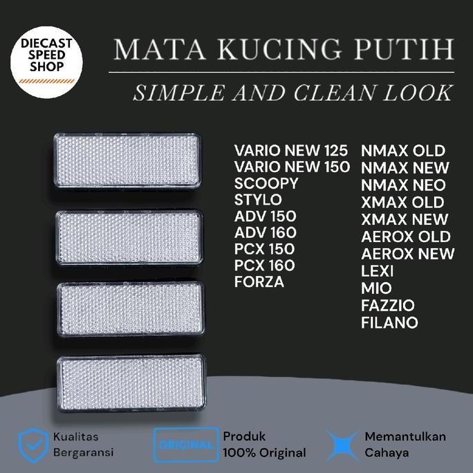 Reflektor mata kucing model Thailand Forza ADV PCX VARIO SCOOPY SPACY XMAX NMAX  FORZA MOTOR LISTRIK