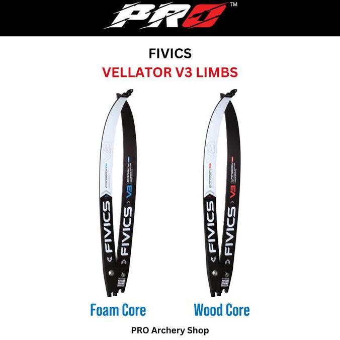 Limbs Fivics Vellator V3 Foam Core Wood Core / Limbs Busur Panahan Fivics Vellator Alat Panahan Outd