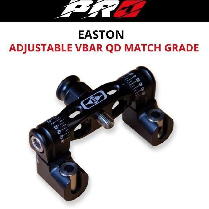 V BAR EASTON ADJ QUICK DISCONECT | ULTRALIGHT | ADJUSTABLE VBAR STABILIZER BUSUR / RECURVE / COMPOUN