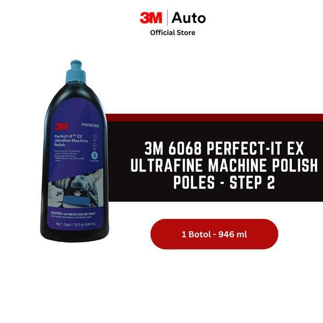 3M 6068 Perfectit Ex Ultrafine Machine Polish Kompon Body Mobil