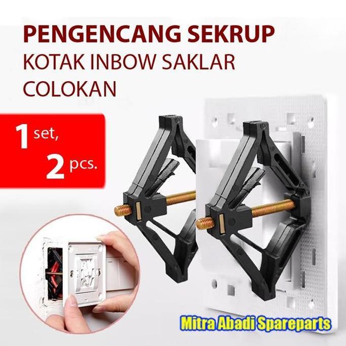 Pengencang Sekrup Kotak Inbow Saklar Colokan / Wall Mount Switch Box Repair Tool