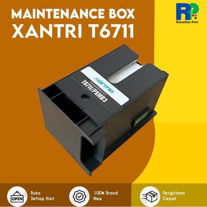 Maintenance Box T6711 Printer Maintenance Tank 6711 Resetter E-6711