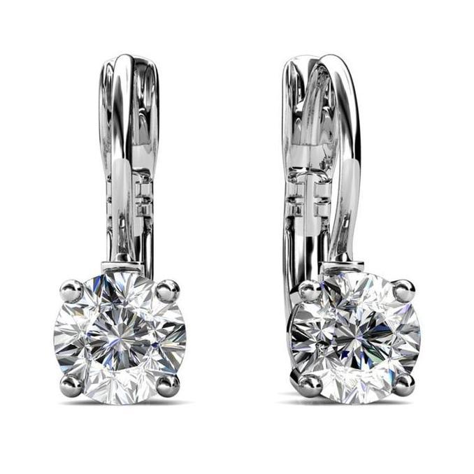 Her Jewellery Clip Round Earring Anting Bulat Jepit Wanita