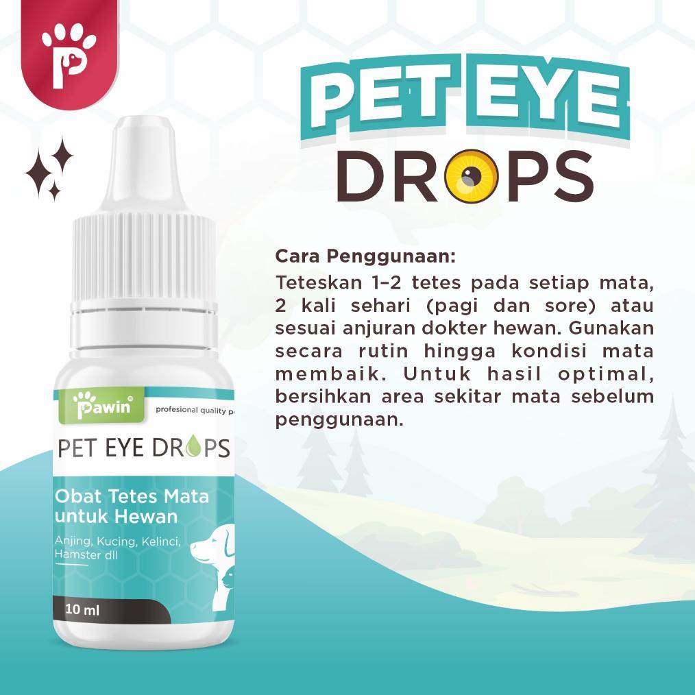 Readystock Pawin Obat Tetes Mata Katarak Anjing Kucing Obat Mata Iritasi Mata Berkualitas