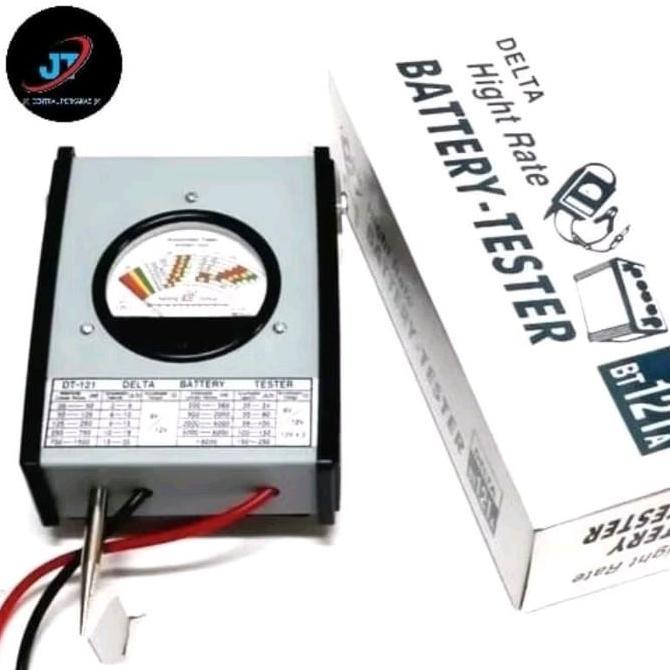 Promo Battery Tester DELTA BT 121A Alat Tes Aki Kapasitas Model BT 121 A untuk Ukur Kapasitas Aki Di