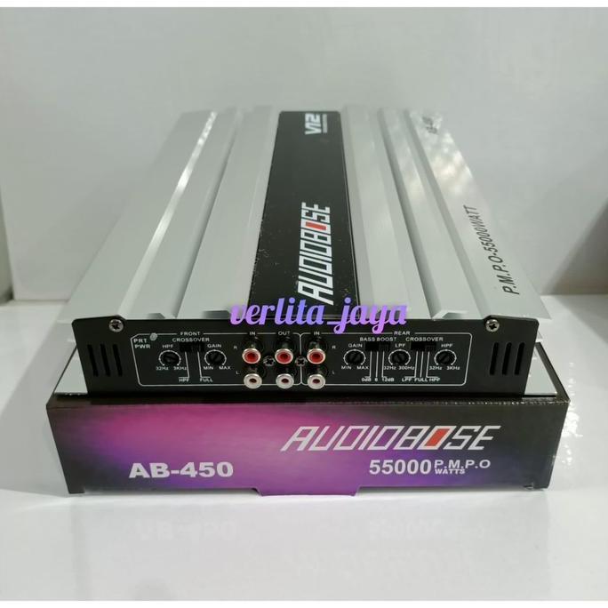 Power Audiobose AB-450 Power Amplifier AUDIOBOSE 4 Chanel