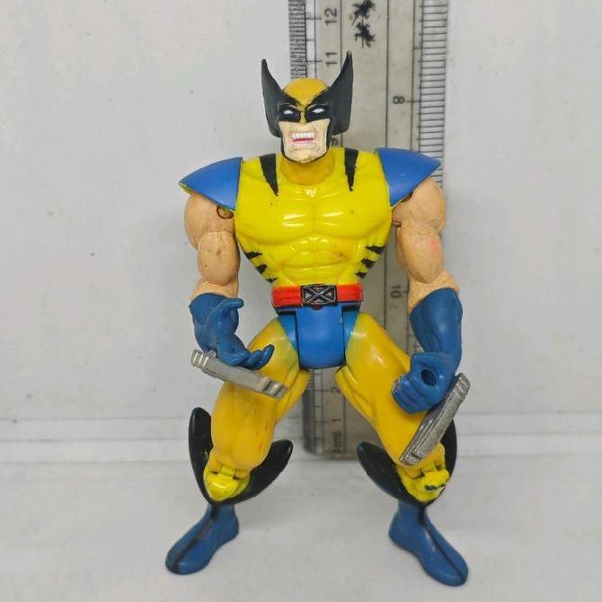 ACTION FIGURE 4.5' VINTAGE MARVEL XMEN INVASION WOLVERINE ORIGINAL MARVEL ENT PS99
