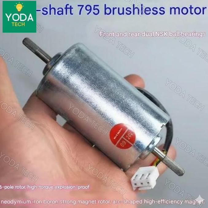 TERBARU - Dinamo 795 Brushless Motor  High-torque  with NSK Ball Bearings (795NSK)