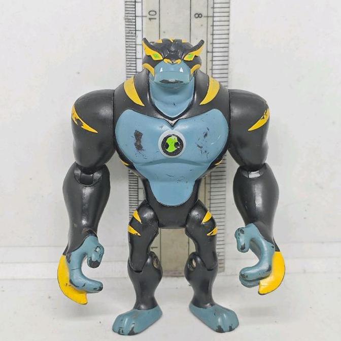 ACTION FIGURE 4' BEN 10 TIGER RATH BLACK ORIGINAL BANDAI PS99
