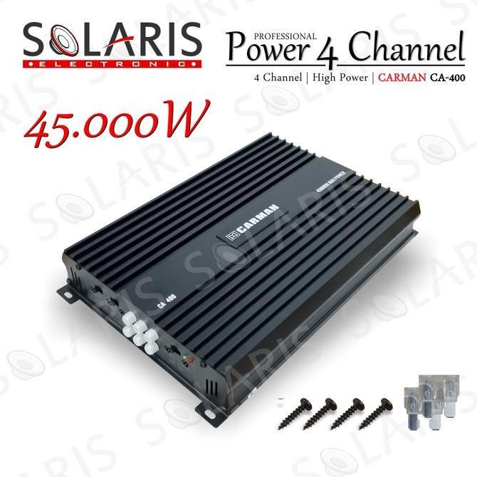 POWER MOBIL MURAH 4 Channel 45000 Watt CARMAN CA-400 Car