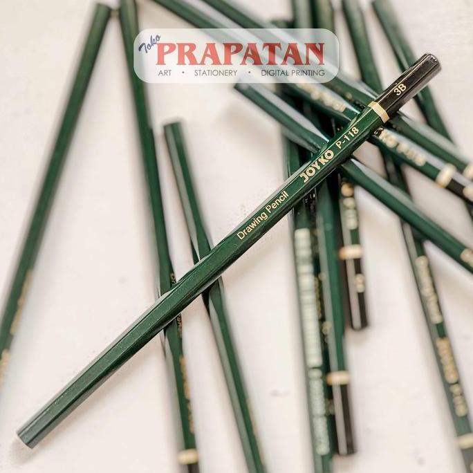 Bestseller- Joyko P-118 Drawing Pencil 5H-8B | Pensil Gambar