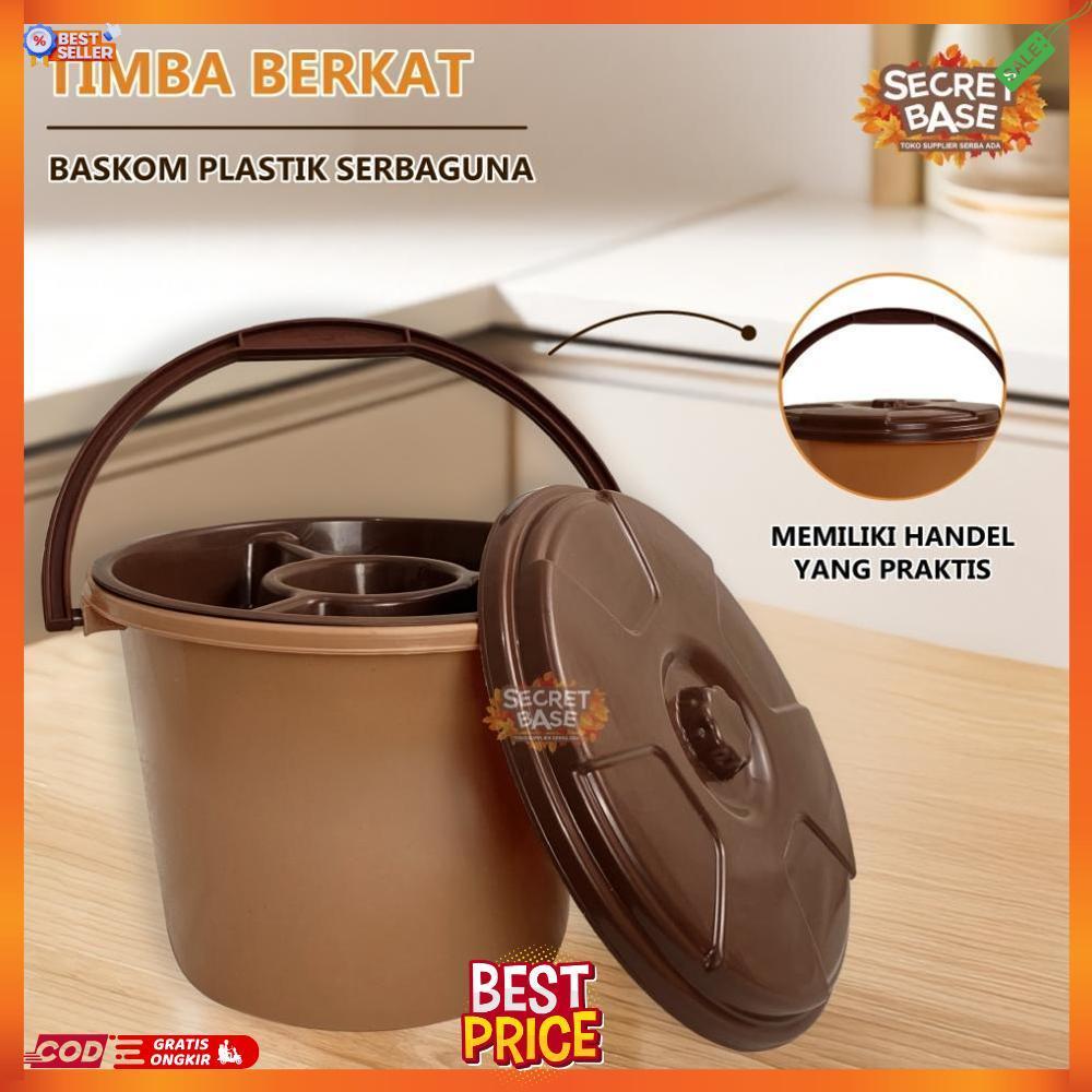 TIMBA BERKAT - Bonus Samir / Bakul Nasi / Ember Tong Bak / Baskom Plastik /Berkat Hajatan Unik