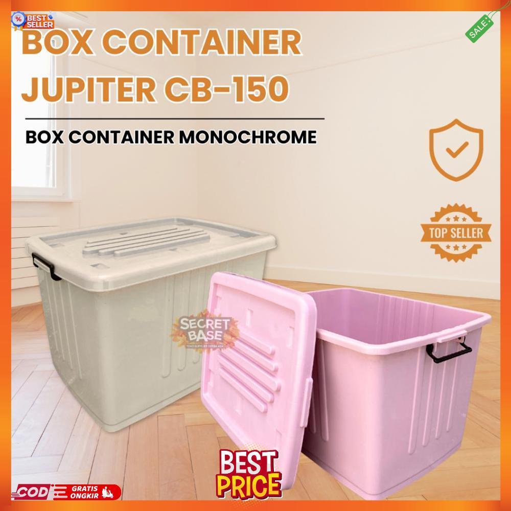 BOX CONTAINER 150 LITER + RODA - Kontainer Box / Container Box Plastik