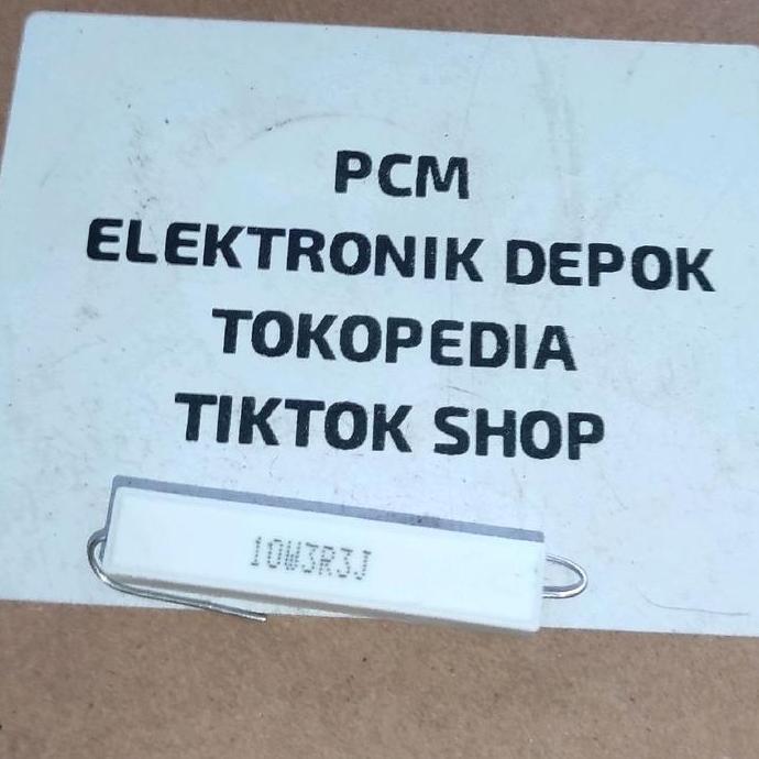RESISTOR 10W 3.3R 3.3OHM 10 WATT 3.3 OHM 3R3 RESISTOR KAPUR 10WATT PCMED