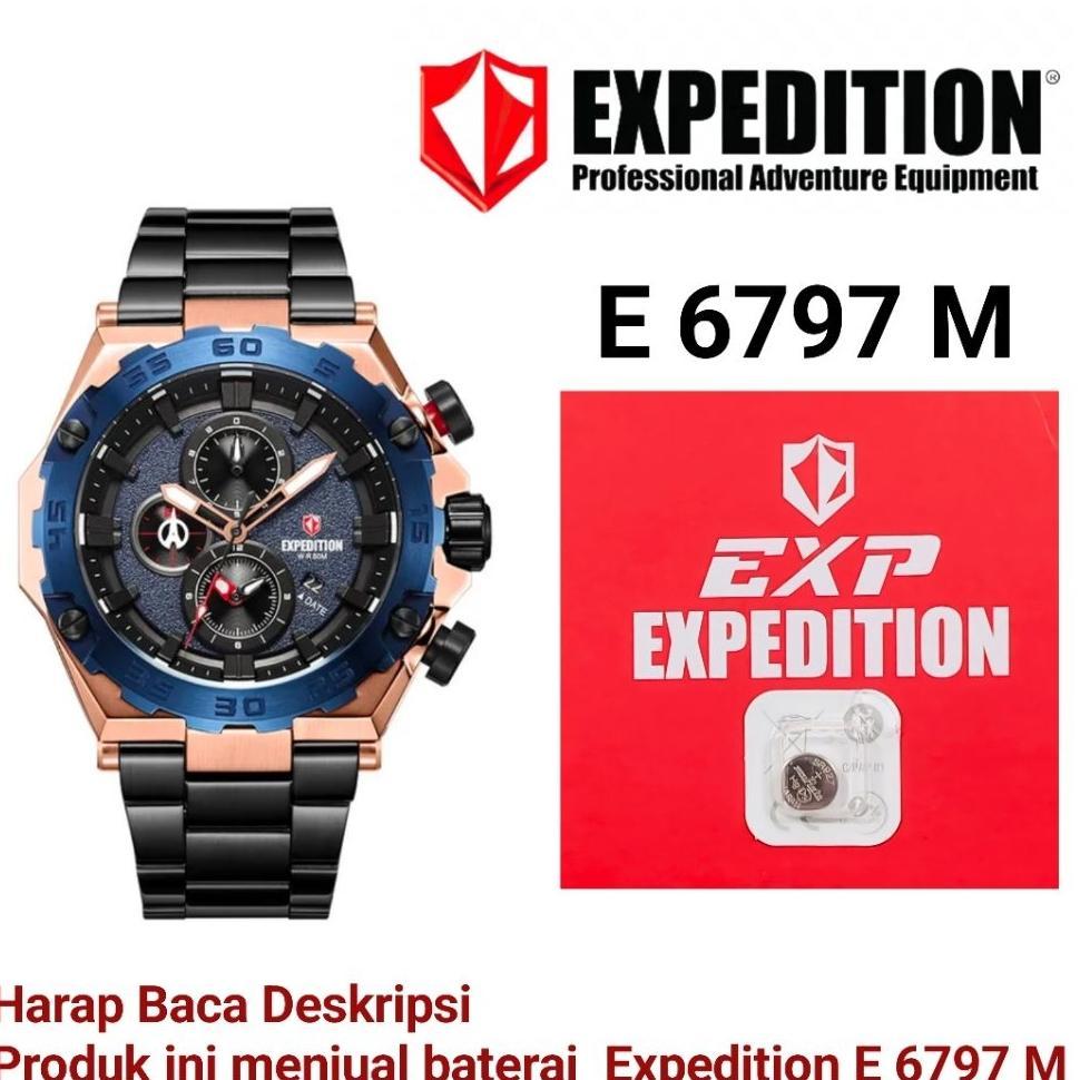 Baterai Jam Tangan Expedition E 6797 M