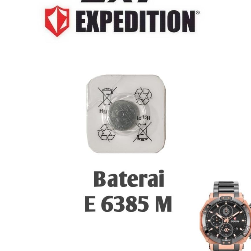 Baterai Jam Tangan Expedition Type E 6385 M