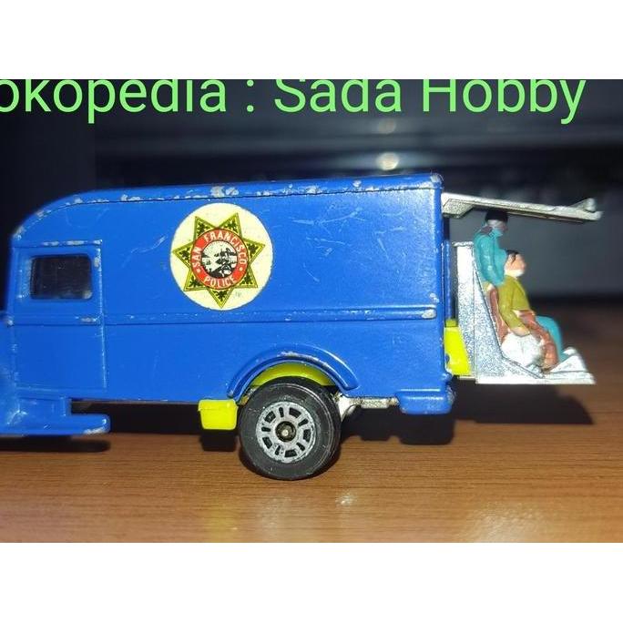 RARE VINTAGE DIECAST CORGI JUNIORS IRONSIDE POLICE VAN UNIT ONLY MIX99