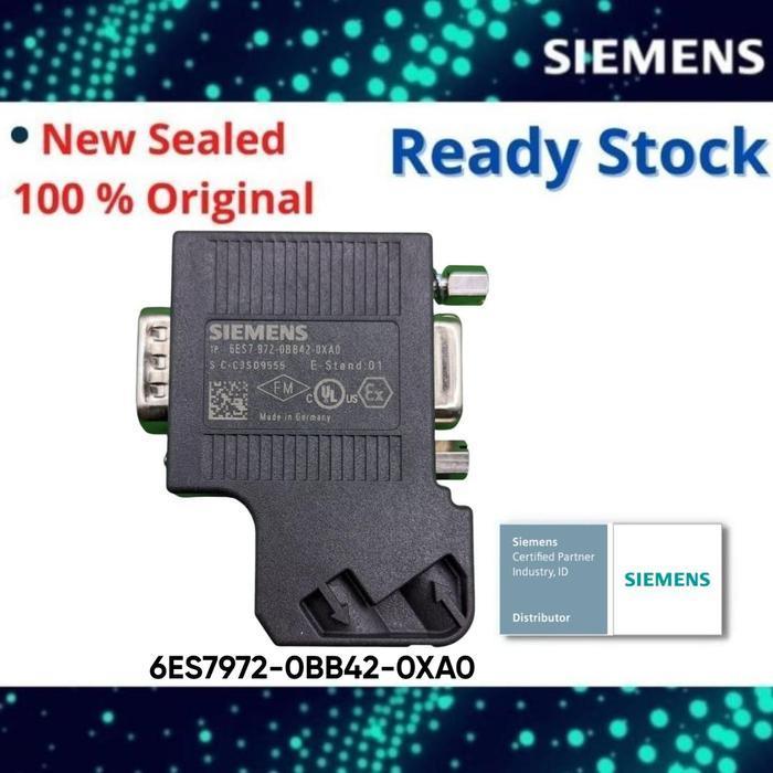 Siemens 6Es7972-0Bb42-0Xa0 Simatic Dp, Connection Plug For Profibus Up To 12 Mbit/S With Cable, 15.8