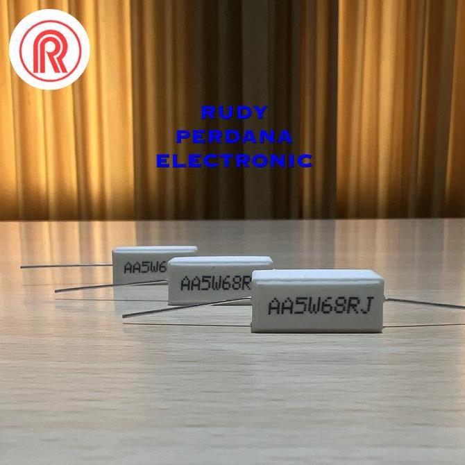 RESISTOR 5 WATT 5W 68OHM 68 OHM 68R RPE99