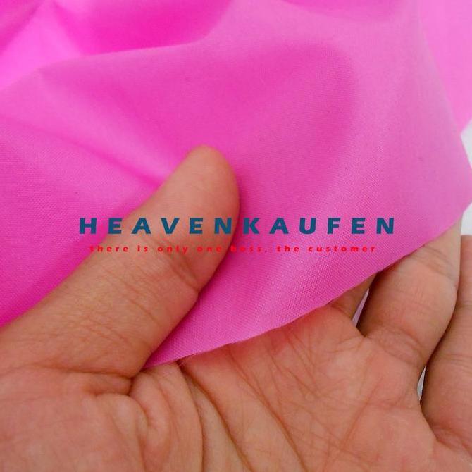 Bestseller- Kain Parasut Furing WP/Pelapis Warna Pink Merah Muda Harga Per Meter Untuk Furing Dalam 