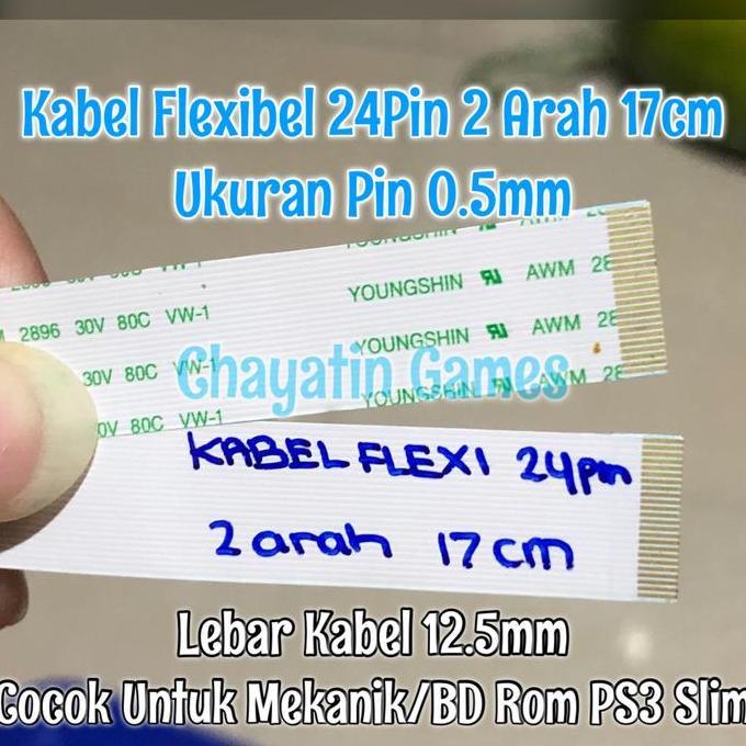 Weargo- Kabel Flexibel Mekanik Ps3 - Bd Rom Ps3 Slim 4 Pin Model Arah 17Cm