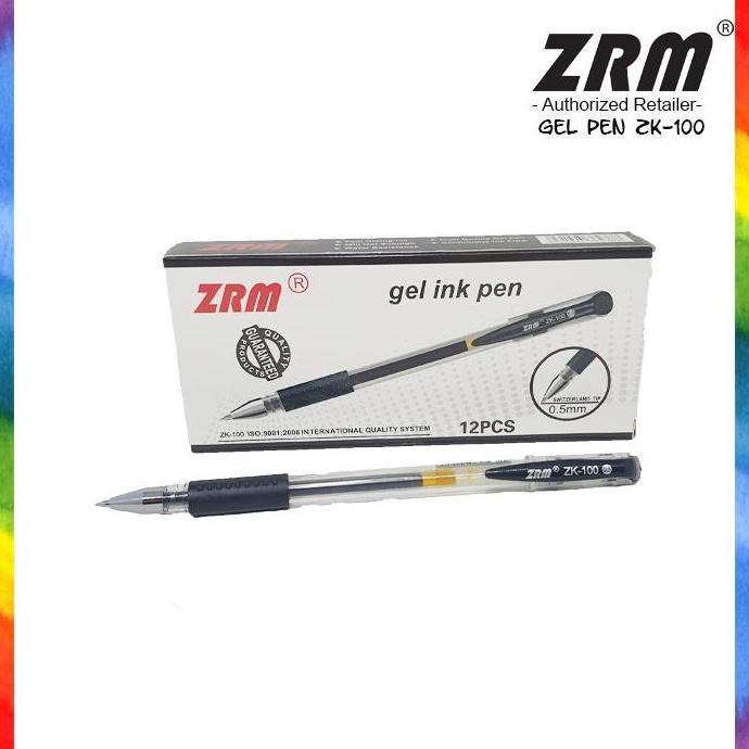 Bestseller- ZRM ZK-100 Gel Pen / Pulpen / Pena 0.5mm