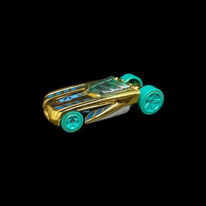 HOT WHEELS PHARODOX GOLD THR TREASURE HUNT REGULAR BALAP RACING LOOSE DIECAST RG99