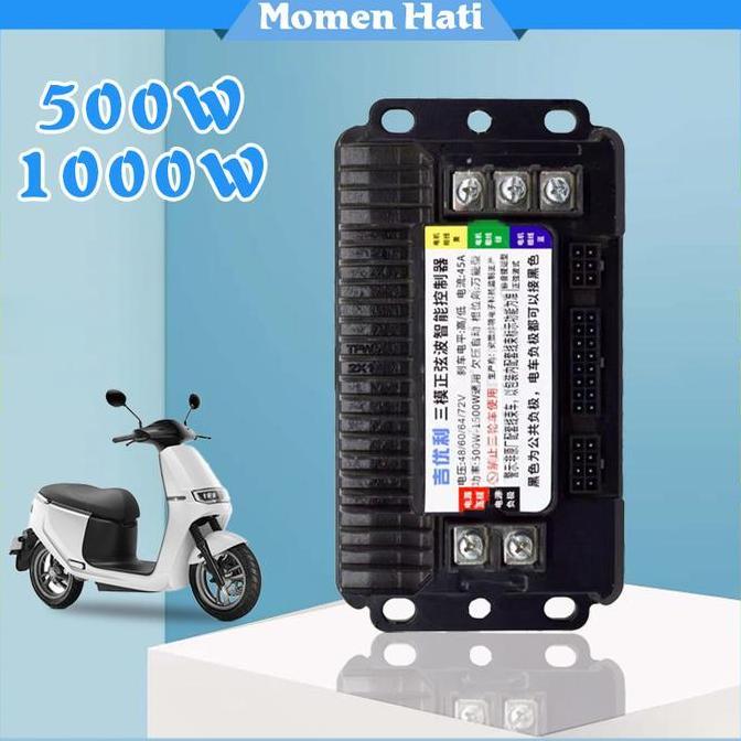 SMG 48-60V45A 500W 1000W Kontroler Motor Listrik Controller Sepeda Listrik
