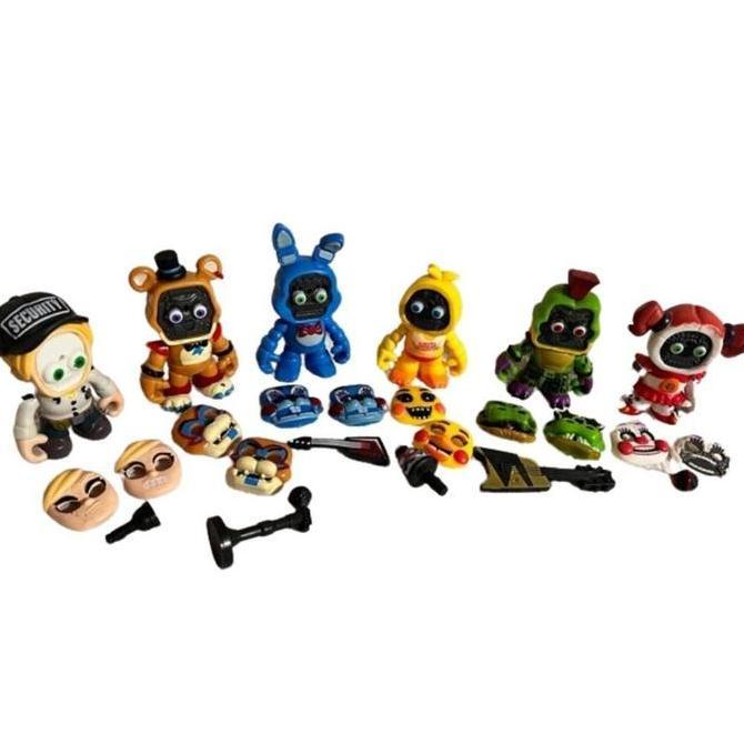 Five Nights At Freddy Snap Action Figure Fnaf Mainan Anak Topper