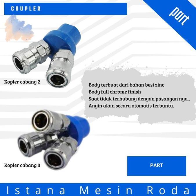 PINA Coupler Kompresor quick coupler kompresor