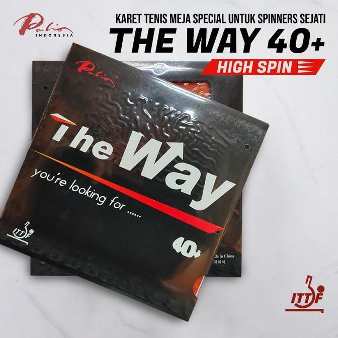 Karet Bat Tenis Meja Palio The Way 40+