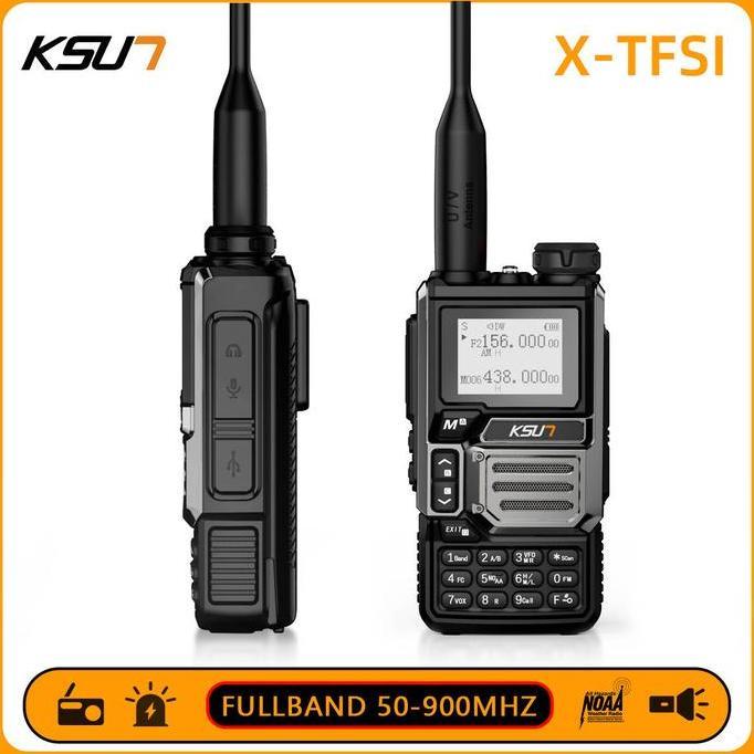 Ksun X-Tfsi Walkie Talkie Allband Handy Talky 200 Channels Ht Jarak Jauh 5Km