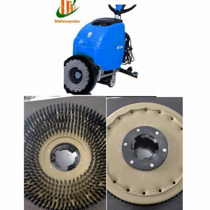 Hardbrush Mesin Scrubber 18 inch/Sparepart Scrubber elektrik