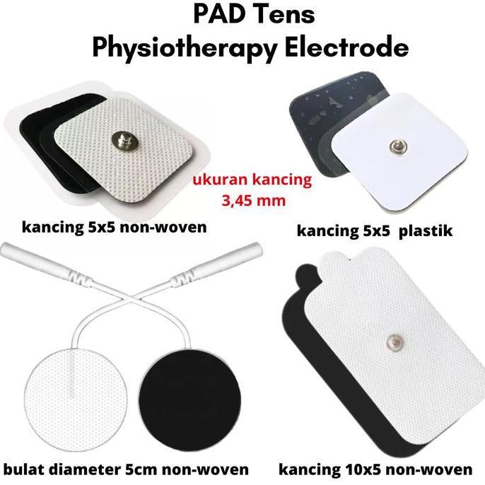 Bebasaja- Pad Tens Physiotherapy Elektroda Alat Medis Terapi Pijat Tensi Tubuh