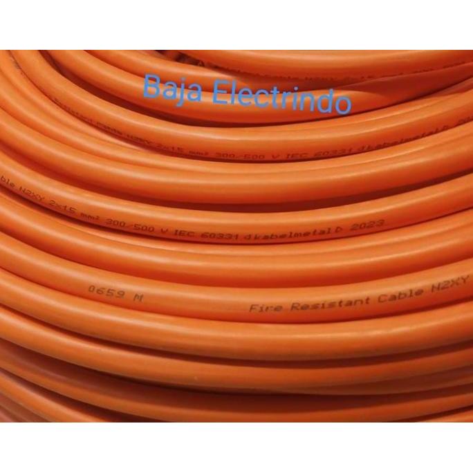 Promo SUPREME Kabel Tahan Api FRC 2x1,5mm SUPREME @50m Fire Resistant Cable N2XY-FE 2x1.5mm 2x1.5 mm