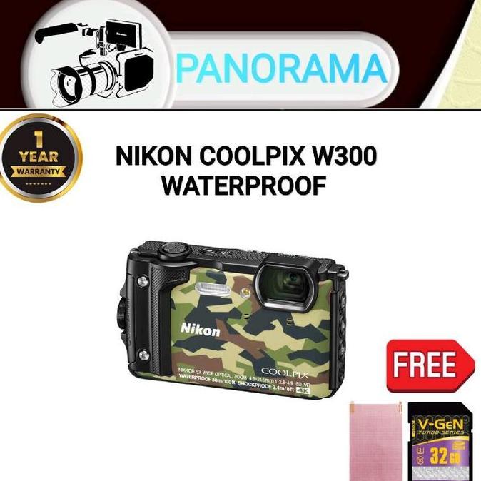 Osc - Nikon Coolpix W300 Waterproof / Camera Nikon Coolpix W300 Kamera