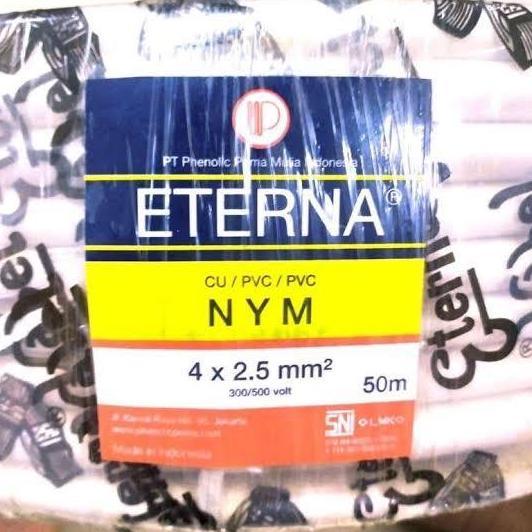 Promo KABEL NYM 4x2.5 mm ETERNA / Kabel NYM 4x2,5 mm Eterna / Kabel Listrik Diskon