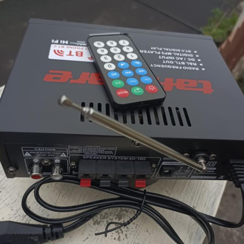 Amplifier Karoke Bluetooth 600W Power Ampli BT 298BT