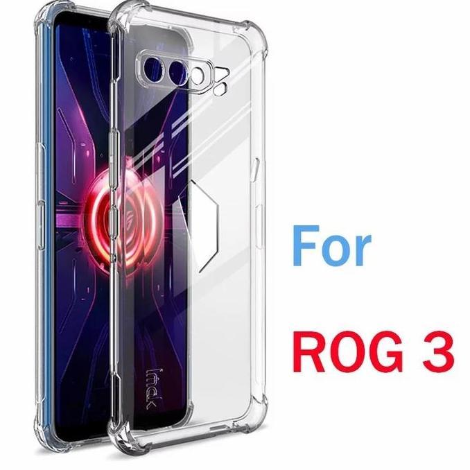 CASE ASUS ROG PHONE 3 ROG 3 SOFT ANTICRACK AIR BUMPER ANTI SHOCKPROOF Aksesoris Handphone