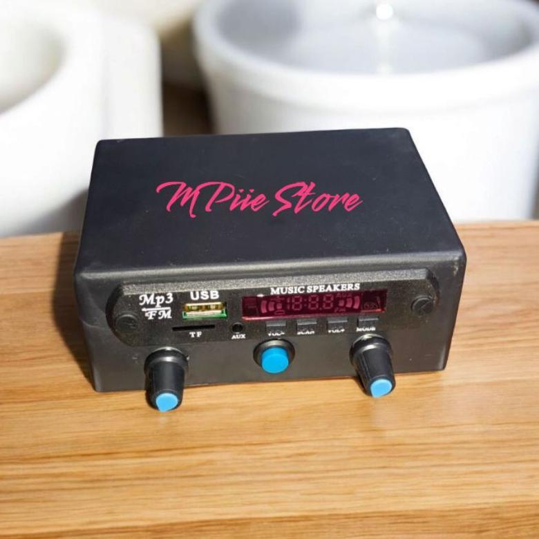 Mini amplifer bluetooth rakitan stereo 2x30watt 12volt