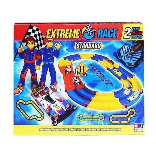 Track Tamiya - Track Mini 4WD - 2 Jalur - Extreme Race 2 Lane