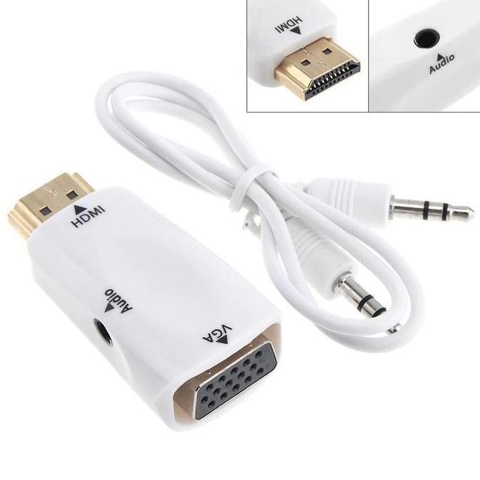 DS372 - Converter Hdmi To Vga Audio Dongle/konverter hdmi to vga dongle
